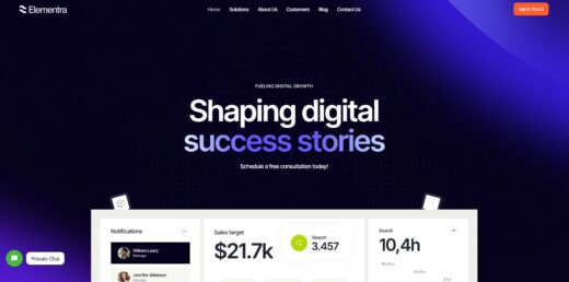 Elementra screenshot