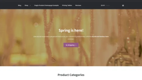 Storefront screenshot