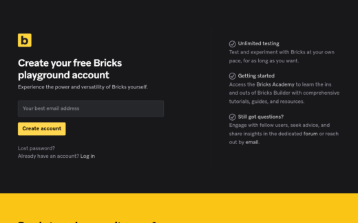 Bricks Builder screenshot